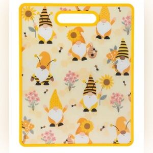 Gnomes & Bees Cutting Board ~ NWT
